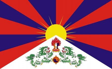 Vyvěsí tibetskou vlajku 