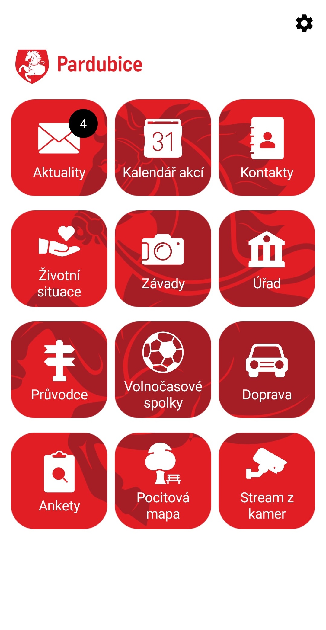 Pardubice spustily novou aplikaci