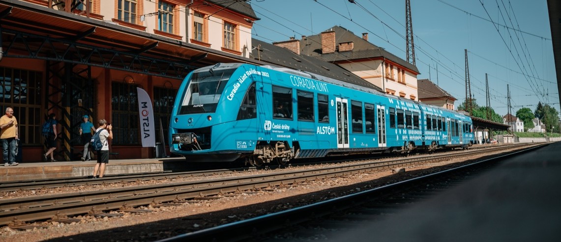 Vodíkový vlak poprvé v Česku